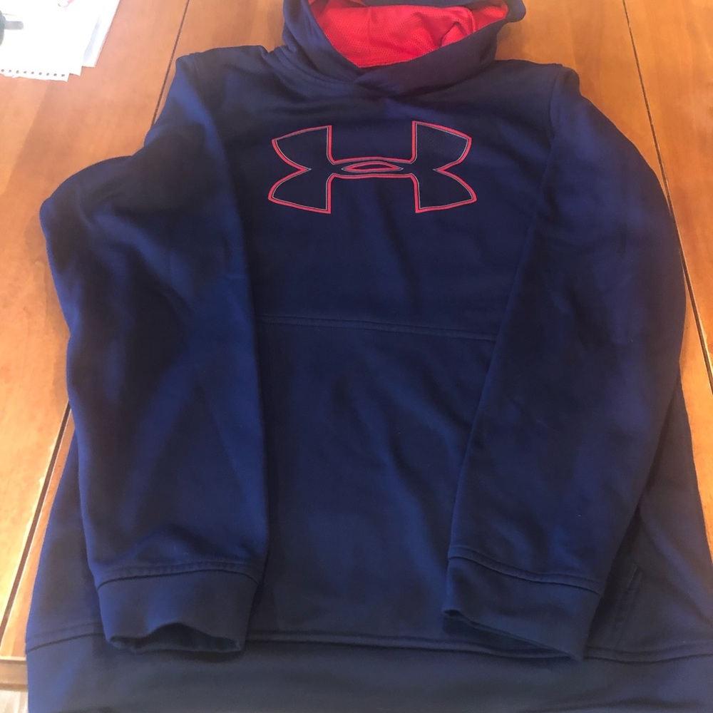 Men’s Under Armour Hoodie, Small, Navy Blue